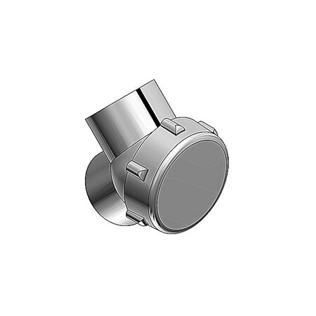 Abb 1" CAPPED ELBOW, ALUM, F/F, XP GYF-3